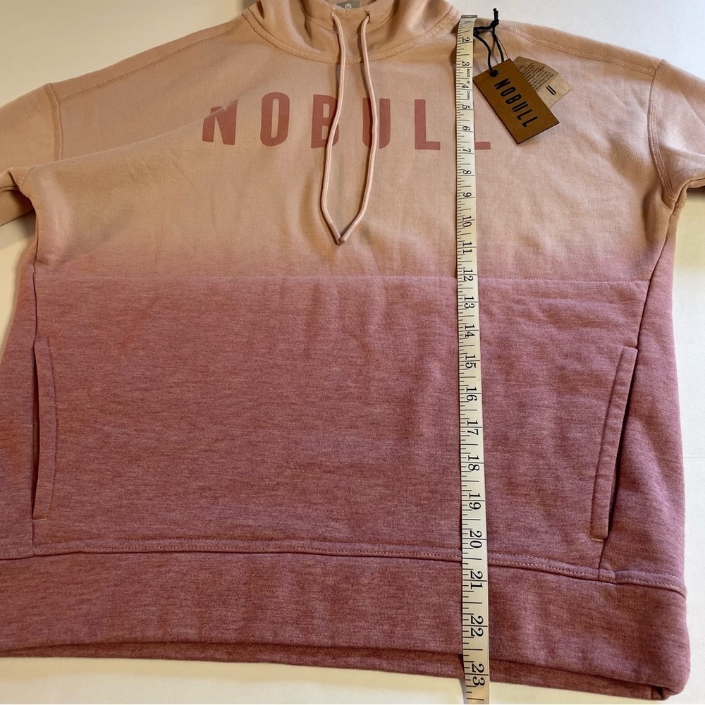 NOBULL Pink Ombre Women's Hoodie Size XS - Picture 7 of 8
